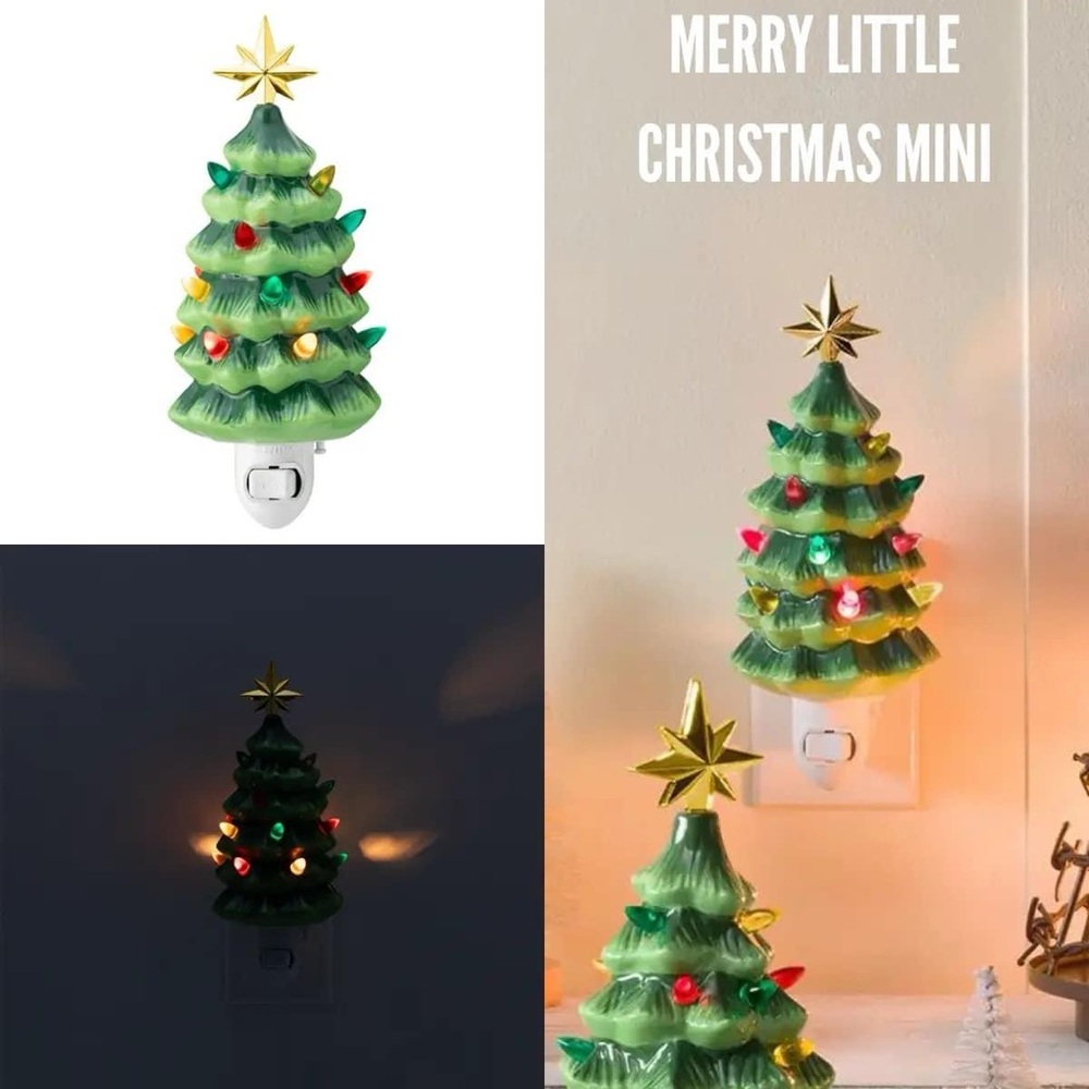 Scentsy Mini Christmas Tree Nightlight NWT